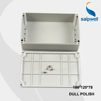 

188*120*78mm Size Industrial Waterproof Aluminium Box / Electrical Aluminium Enclosure With CE,ROHS