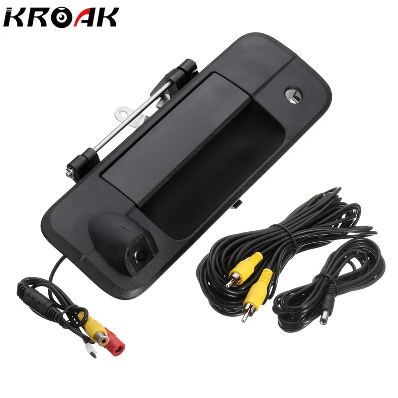 

Tailgate Handle Rear View Reversing Parking BackUp Camera Night Vision For Toyota/Tundra 2007-2014