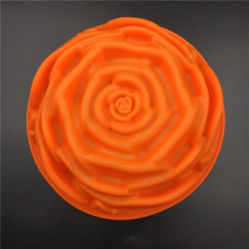 Classic Rose Silicone Cake Mold Big Flower Pan DIY Tools Decorating Molds Bakeware | Дом и сад
