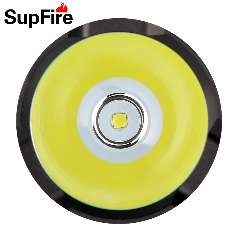 SupFire X17 USB фонарь CREE XM-L2 1100 люменов 5 режимов 500 метров светодиодный фонарь для кемпинга рыбалки на 18650 батареях