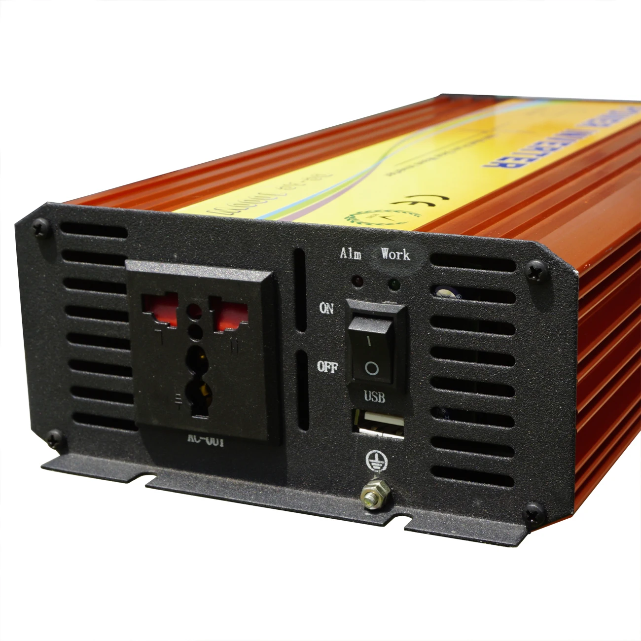 ECOworthy 3000W pure sine wave inverter 12V/24V~110V/220V off grid inverter for solar power panel system Kits 3KW inverter US/EU