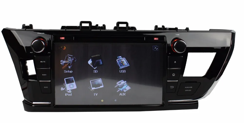 Car dvd GPS Navigation player for 2014 Corolla B
