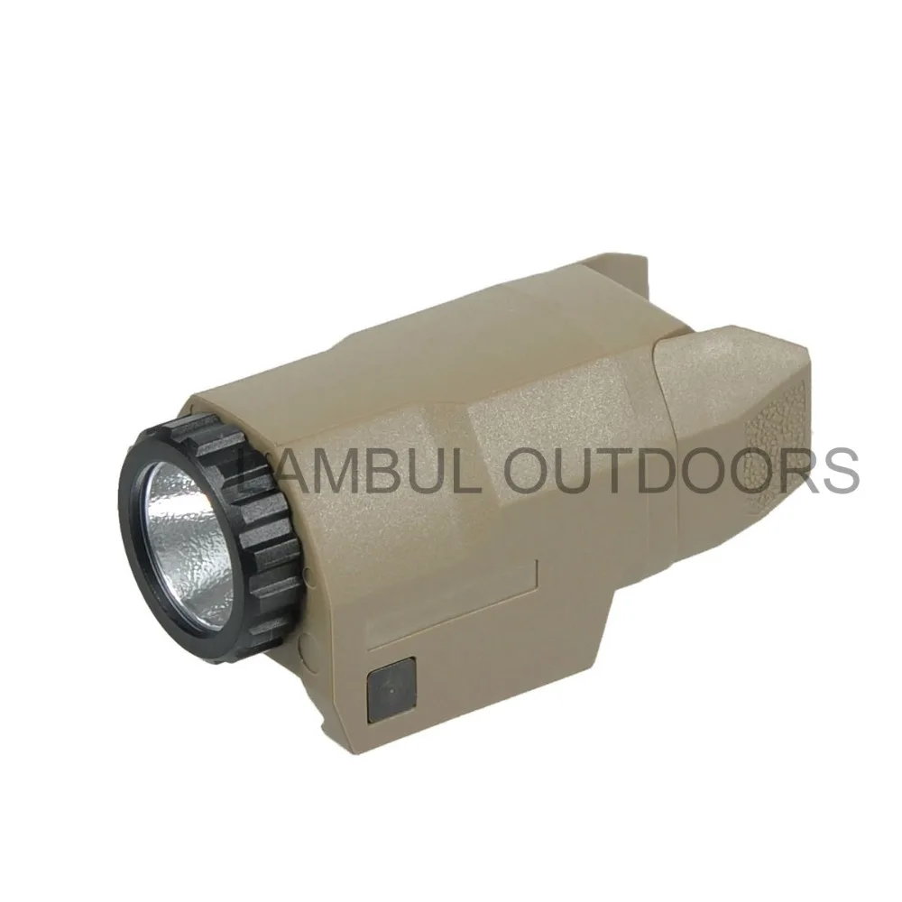 Lambul Compacto Tático Pistola Aple Luz Constante - Momentânea Strobe Lanterna Led Branca Caber 17 19 21 Glock 20mm Ferroviário Apl 2 Cheap Luzes de armas