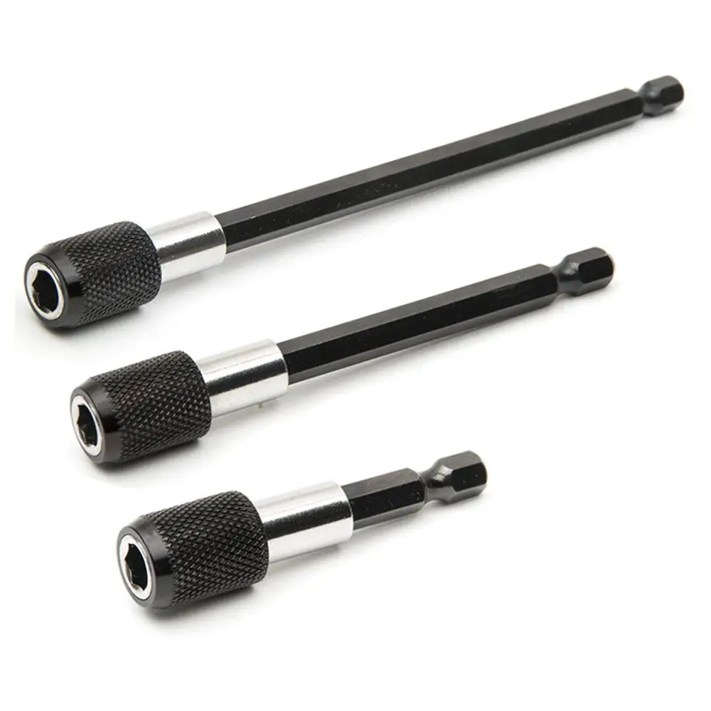 New-6-Pcs-1-4-inch-6-35mm-Hex-Shank-Magnetic-Screwdriver-Bit-Holder-C-RV