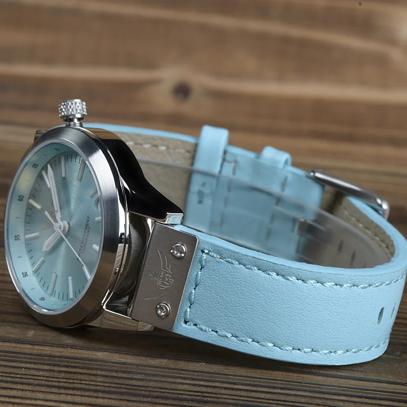 Новое поступление YELANG V1010 обновленная версия T100 Тритий синий светящийся водонепроницаемый дамские модные повседневные кварцевые часы наручные часы