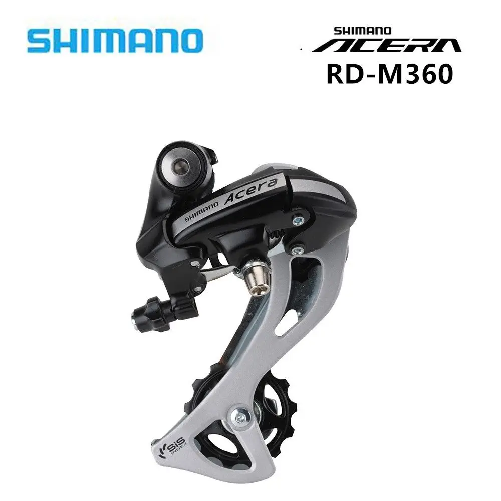 Shimano Acera велосипед задний переключатель RD-M360 7/8 Скоростной Велосипед топ-нормальная длинная клетка - Цвет: Черный