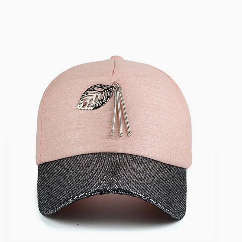 De moda hip hop gorra de béisbol de los hombres casuales de las mujeres del casquillo del snapback sombrero de papá casquette unisex con placa de metal, gorras para baseball