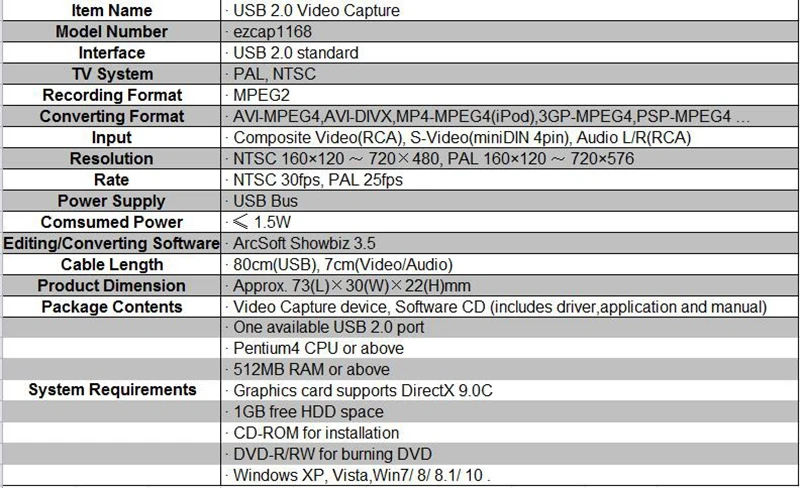 Оригинальный захват видео через USB захватить Аналоговое видео AV S-Video V8 VHS Hi8 8 мм видеокамеры ТВ stb старый видеокассеты для MAC OS и Win10 64