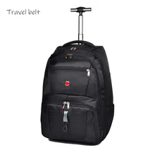 Дорожный ремень высокого качества дорожные сумки Оксфорд Спиннер Многофункциональный плечевой чемодан колеса 19 дюймов носить на колёсиках