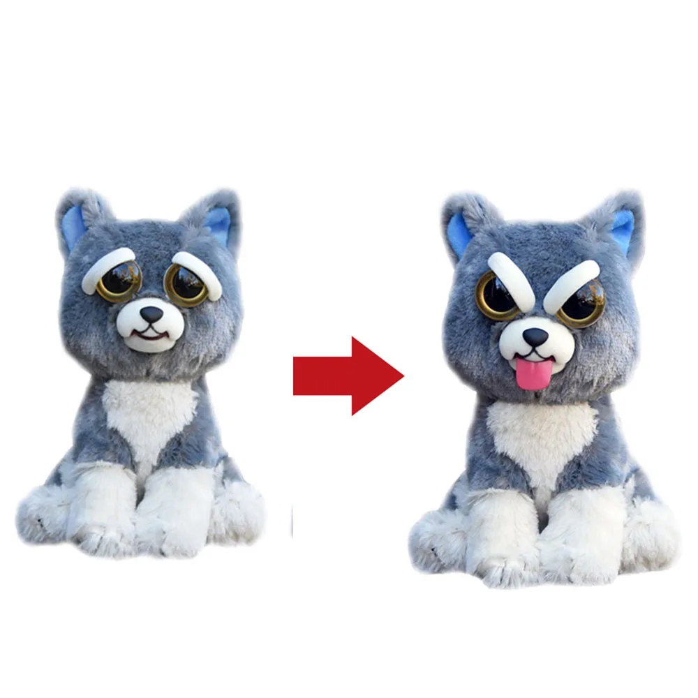 

Change Face Feisty Pets Sammy Suckerpunch Stuffed Plush Animal Toy Pet Gift 22cm/8.7" Free Shipping