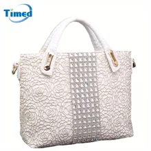 Новые женские сумки, кружевные открытые сумки, простые модные сумки на плечо с бриллиантами для женщин, подходящие ко всему сумки на молнии с цветами