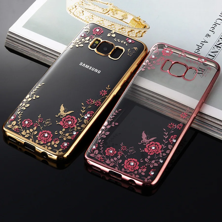 Soft Glitter Case For Samsung Galaxy S8 Plus A8 2018 S7