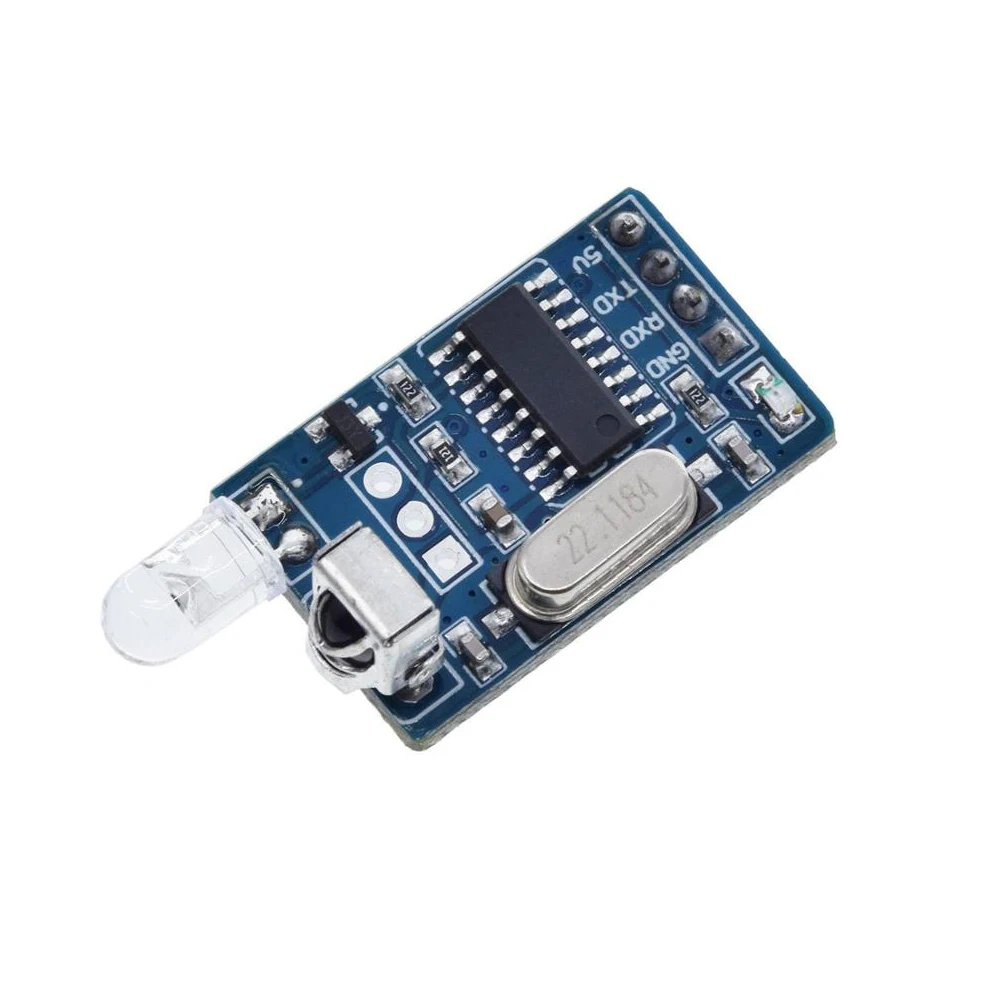 Инфракрасный ресивер передатчик с кодированием беспроводной модуль для arduino 5 В 1