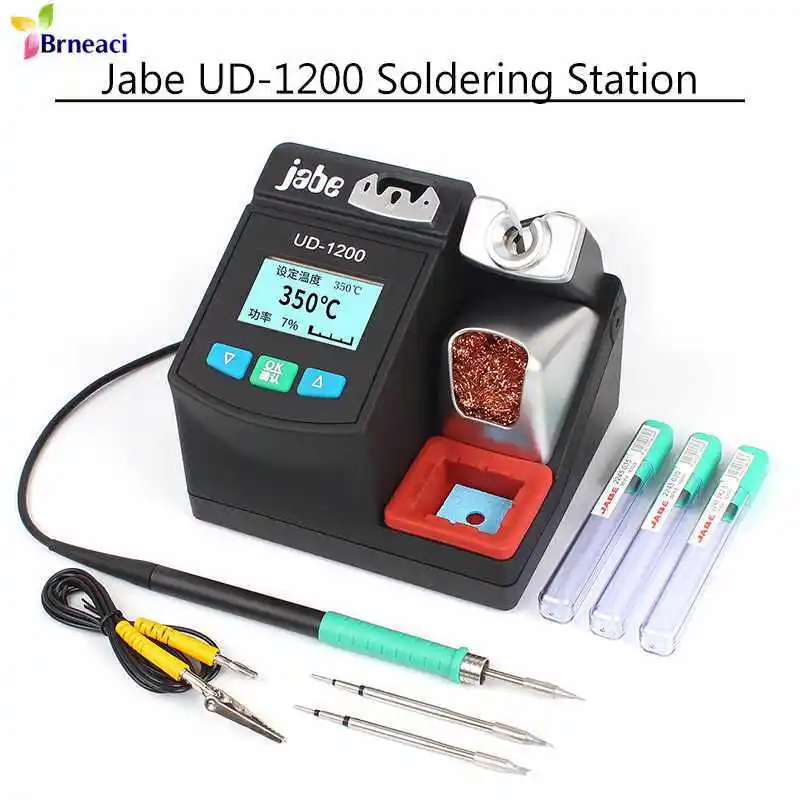 Jabe прецизионная Бессвинцовая паяльная станция UD-1200 2 5 S быстро нагревается умная