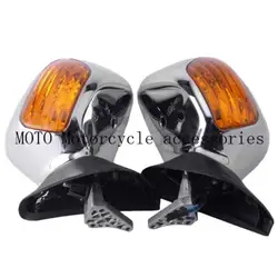 Мотоцикл зеркала с световые сигналы Зеркало заднего вида мотоцикл зеркало заднего вида для Honda Goldwing GL1800 2001-2012 2011