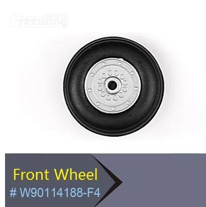 Landing gear nose wheel and main wheel for Freewing rc plane toy model 2018 new F4 90mm F-4 90mm