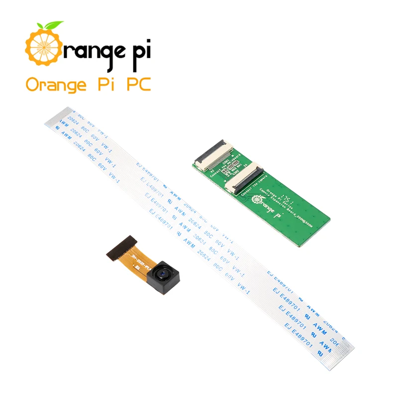 Orange Pi Lite SET9: камера Orange Pi Lite 512 Мб и 2 млн пикселей с широкоугольным объективом, макетная плата