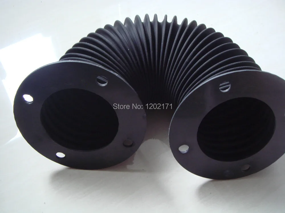 Lmax 130 270mm Cylinder Flange type round bellow for ball