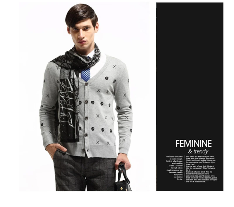 men wearing scarves 180x30cm Christmas Tree Branch Jacquard Male Scarf Winter Modal Brushed Men Wrap Shawls Man Warm Cashmere Scarves As Gift YG326 mens blanket scarf