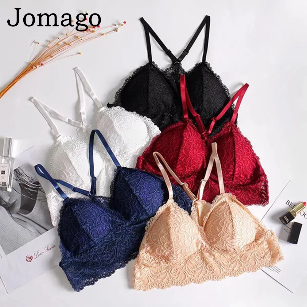 Jomago женский бюстгальтер отжимать Bralette белье соблазнительный бюстгальтер с открытой спиной бюстгальтер с подтяжкой ленточное белье бюстгальтер Femme бюстгальтеры для женщин