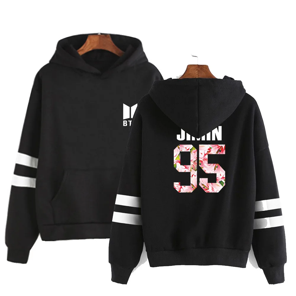 

Bangtan boys group nummber name JIMIN JIN printed Hoodie digital printed Sweatershirt Hooded Pullover Men and Women Hoody