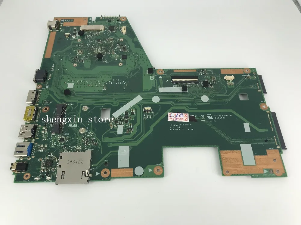 Для ASUS X551 X551M F551MA Материнская плата ноутбука N3520U REV2.0 тест
