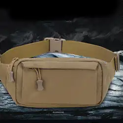 Для мужчин женщин Открытый Fanny Pack военная Униформа бег Кемпинг водонепроницаемая застежка-молния поясная сумка