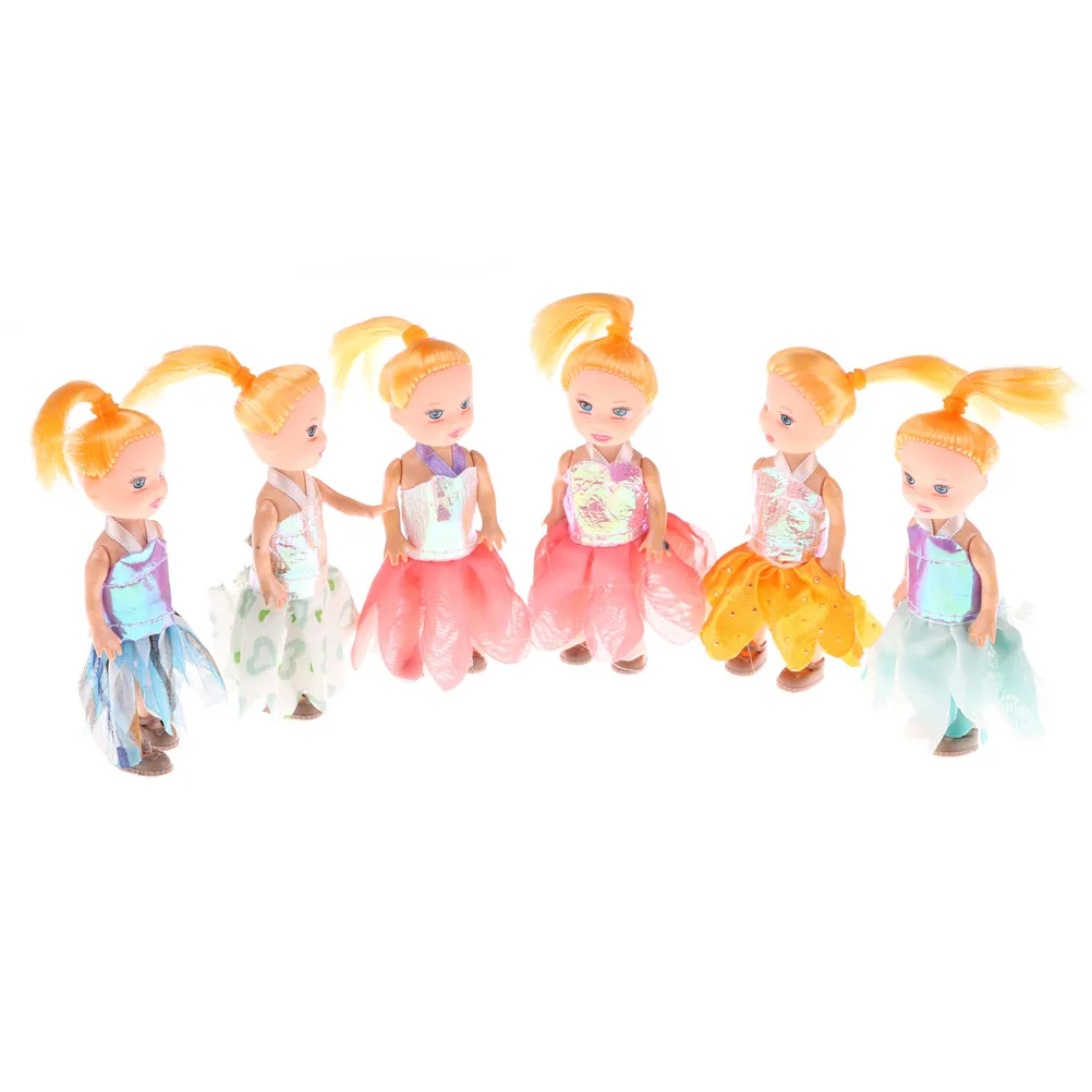 2 шт./лот, куклы из мультфильма, детский подарок, маленькая кукла для девочек на день рождения, для Келли, 3,5 дюймов, куклы, игрушки для кукол Барби, детские игрушки