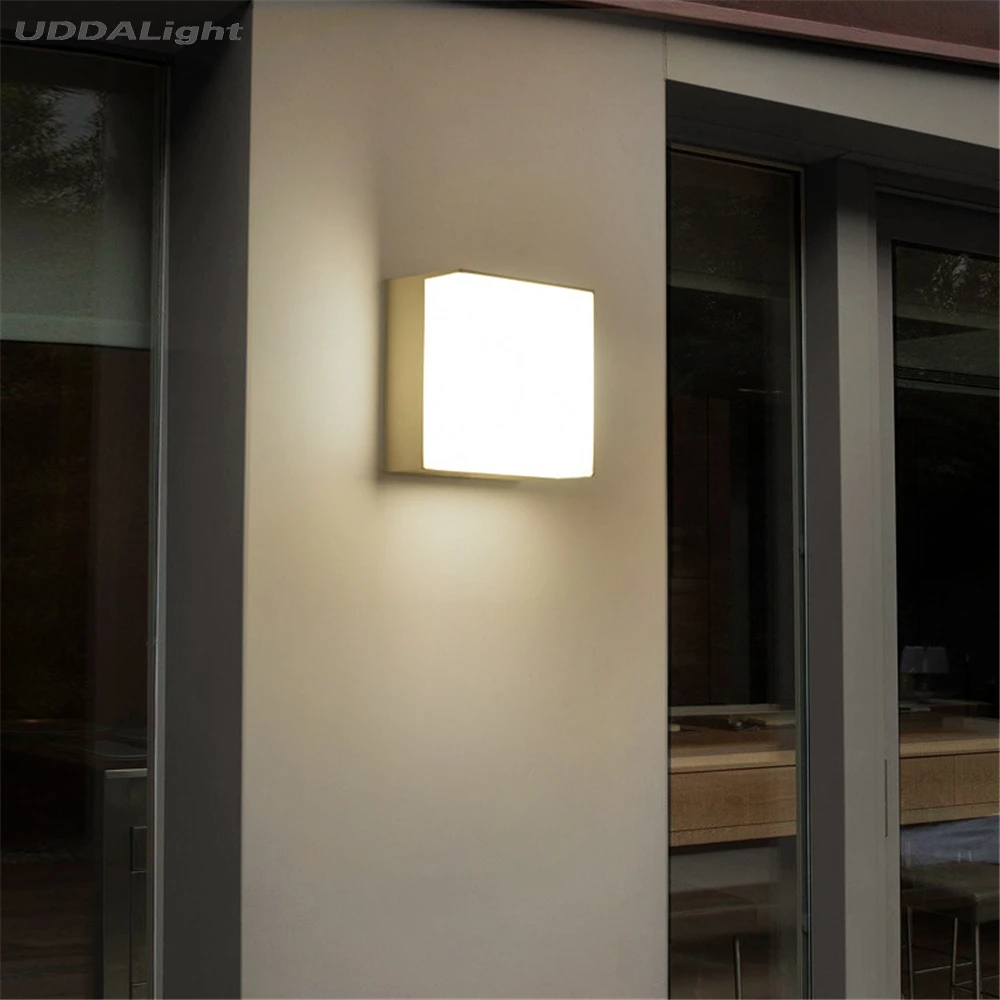 

120mm acryl outdoor light square and round porch light 30% off