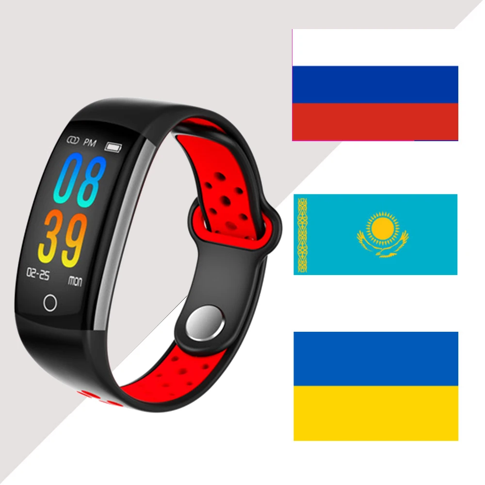 

RS Sports bracelet Q6 fitness tracker smart bracelet HR fitness bracelet sleep tracker waterproof IP68 For Android IOS