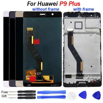 

For Huawei P9 Plus LCD display Touch Screen Digitizer Assembly With Frame replace parts LCD EVA L09 L19 VIE L09 L29 display