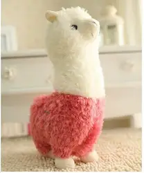 Милые плюшевые овец игрушка Творческая Бог Зверь кукла розовый альпака игрушка в подарок около 35 см