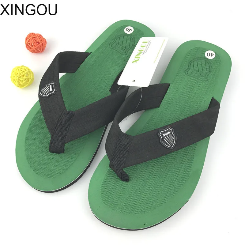 

New 2018 light EVA Men's slippers Flip Flops Casual slipper home men fashion Soft bottom sandy beach sandals men's flip flop