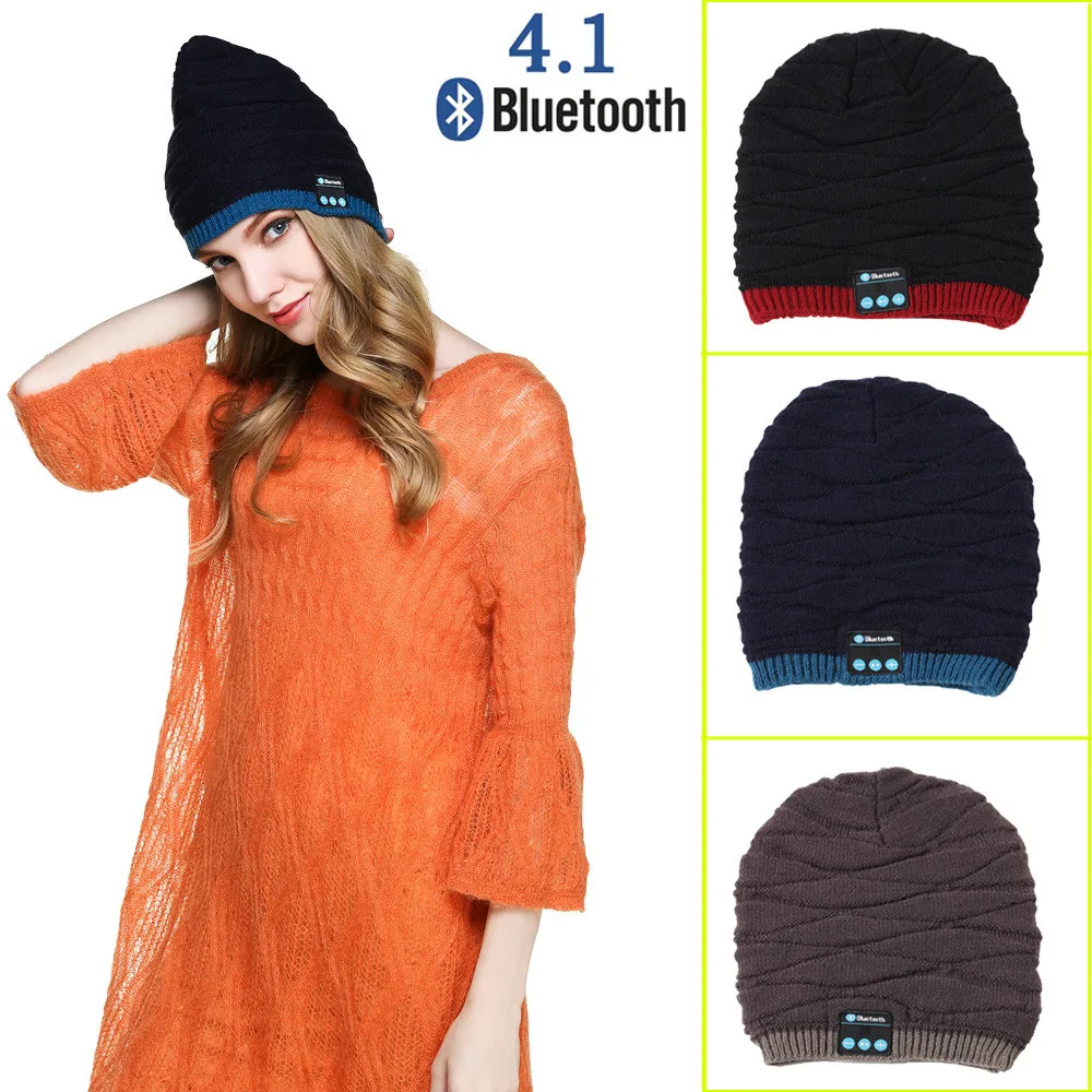 beanie with headphones built in bluetooth