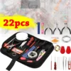 22Pc/set DIY Jewelry Making Tools Kit Jewelry Pliers Beading Wire Set Repair Tools bag DIY Craft