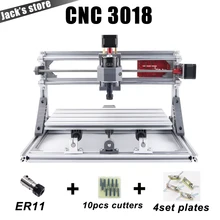 CNC3018 с ER11, diy гравировальный станок с ЧПУ, Pcb фрезерный станок, резьба по дереву, фрезерный станок с ЧПУ, cnc 3018, GRBL, лучшие передовые игрушки