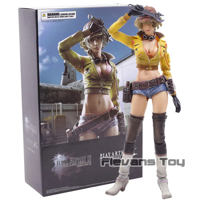 

Square Enix Play Arts Kai Final Fantasy XV FF15 Cindy Aurum PVC Action Figure Collectible Model Toy