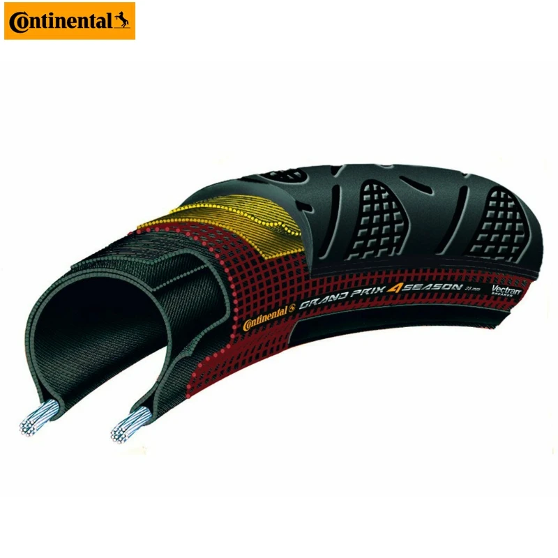 Continental Grand Prix 4 всесезонная Складная шина 700x23c 700 * 25C 28C для дорожного велосипеда