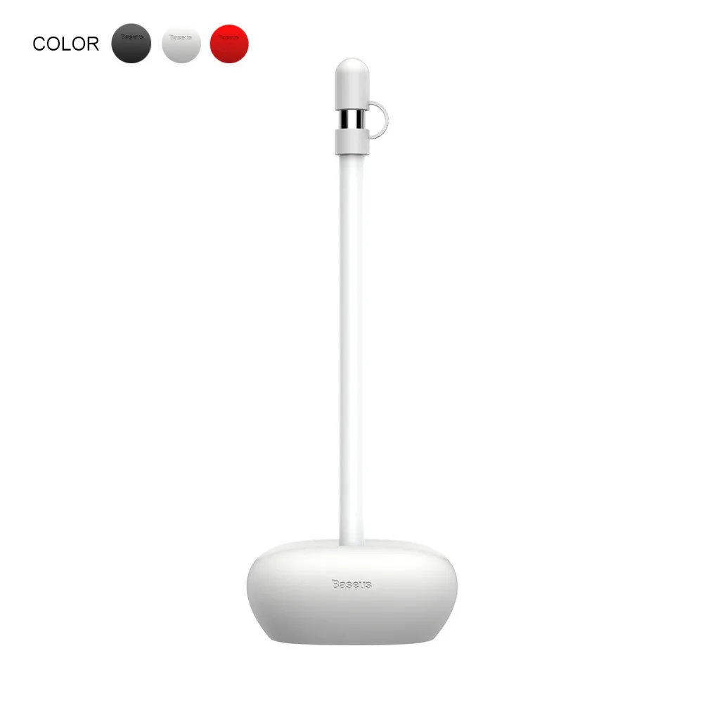 

BASEUS Silicone Charging Holder For Apple Pencil Base With Silicone Cap