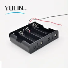 Пластиковый чехол для аккумулятора 4X18650, коробка для хранения с проводами для 18650 аккумуляторов 3,7 в