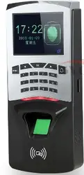 F807 tcp/ip контроль доступа к отпечаткам пальцев и контроль посещаемости времени система домашней безопасности