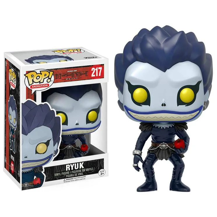 Funko POP смертная записка и RYUK(с тортом) коллекция моделей pvc игрушки фигурку Мальчик Детские игрушки