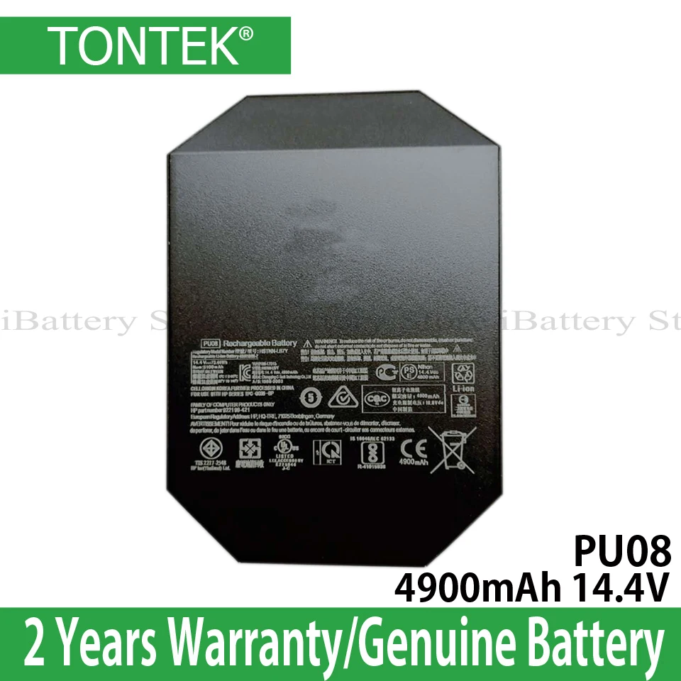 

Genuine PU08 Battery For HP Z VR Backpack G1 Workstation Series HSTNN-LB7Y 922199-421