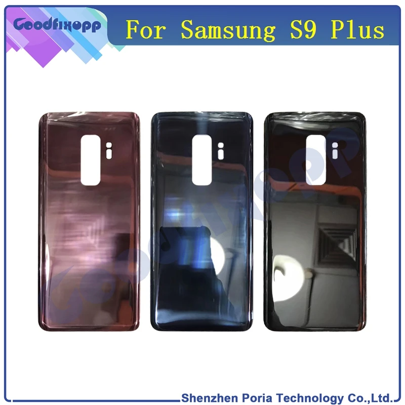 Запасная батарея задняя дверь для Samsung Galaxy S9 Plus крышка G965 G965F чехол|Корпусы и рамки