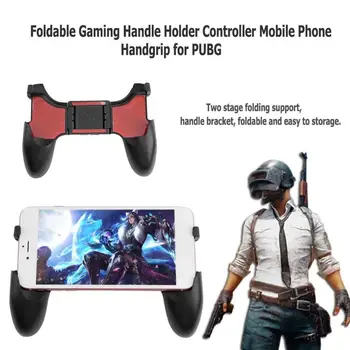 

ALLOYSEED mobile phone game grip Foldable Gaming Handle Holder Controller Phone Handgrip for PUBG Games