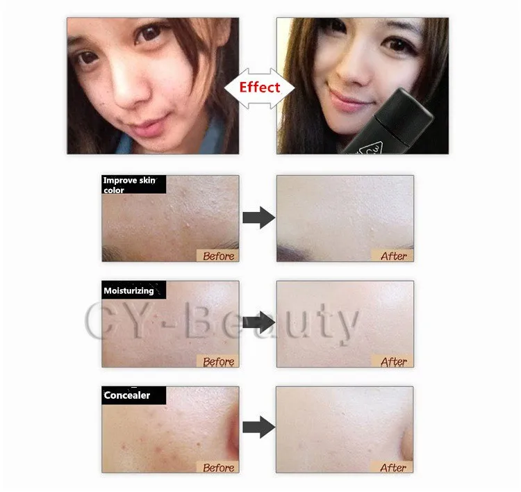 Лидер продаж макияж Корея идеальный чехол BB крем Увлажняющая Основа CC Косметика 40 г