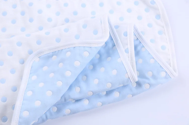 Качественное трехслойное муслиновое Пеленальное хлопковое детское одеяльце для сна 110*110 см Комплект постельного белья Детское банное полотенце manta couverture enfant
