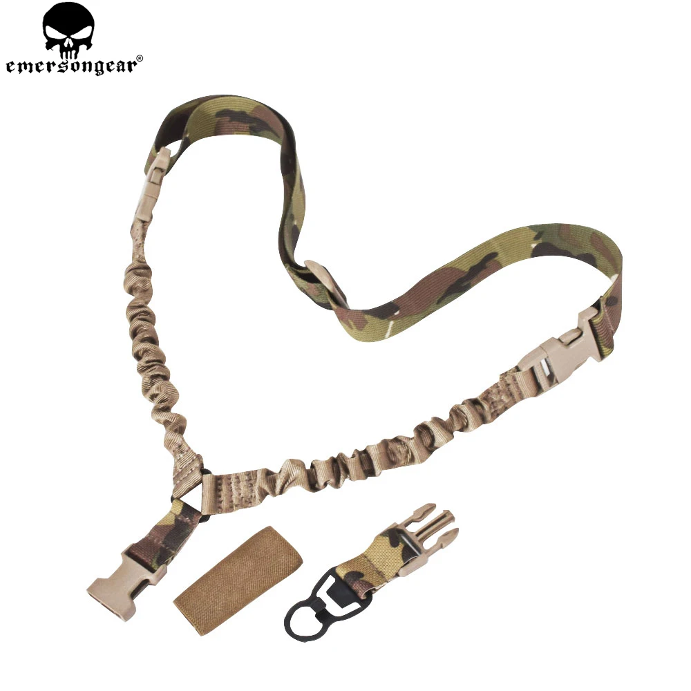 EMERSONGEAR Тактический строп для пистолета LQE одноточечный с крючком ружья Мультикам