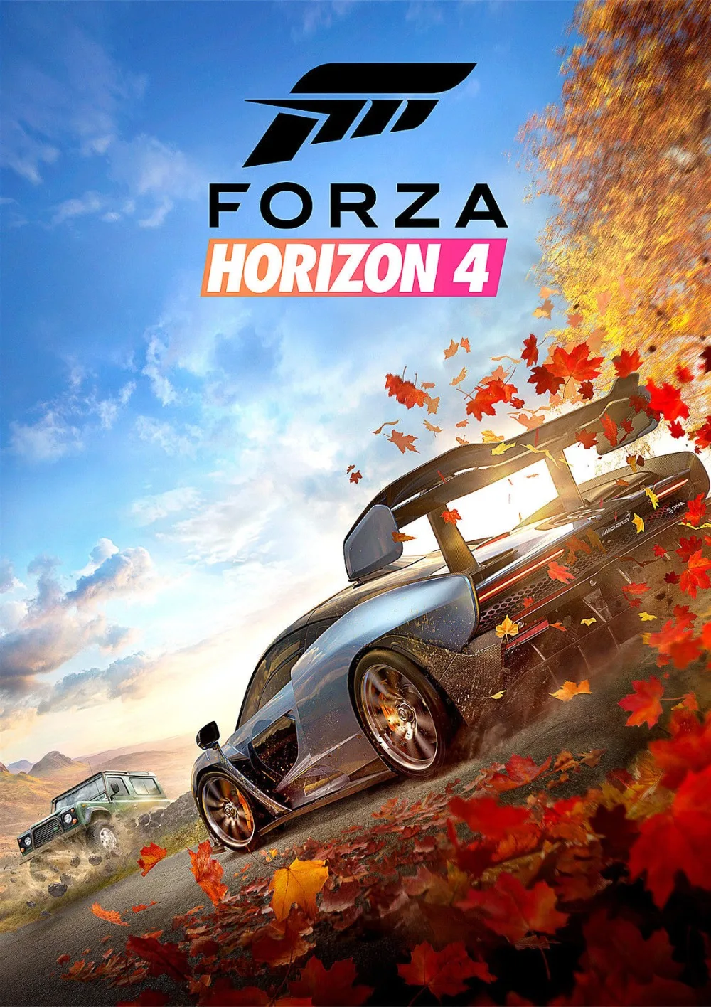 Постер Forza Horizon 4 новый хит 2018 Xbox и PS4 | Дом сад