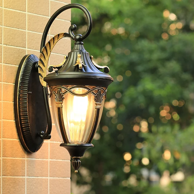Outdoor light retro wall lamps indoor balcony garden lamp nostalgic ... Outdoor light retro wall lamps indoor balcony garden lamp nostalgic ...